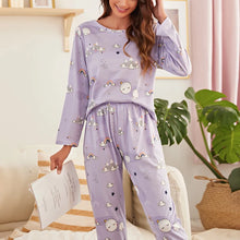 Load image into Gallery viewer, Cartoon Lounge Pajama Set
