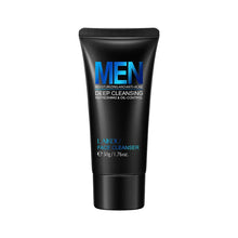 Load image into Gallery viewer, LAIKOU Men Face Cleanser 50g Deep Cleansing Oil Control Anti Acne Refreshing Moisturizing Facial Wash For Men Skin Care
