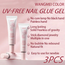 Load image into Gallery viewer, PERFECT COLOR,15ml,nail glue,nail stuff,press on nails,nail art,Quick Drying, Semi Solid, Long Lasting, No UV Light Needed
