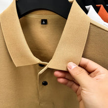 Load image into Gallery viewer, Classic Men Short Sleeve Polo Shirt 100% Mercerized Cotton Breathable Summer Golf Business Casual Athletic Tops
