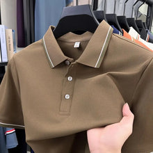 Load image into Gallery viewer, Turn Down Collar Summer Polo
