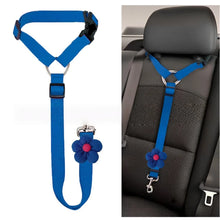Load image into Gallery viewer, Pet Dog and Cat Seat Belt Car Headrest Restraint Adjustable Safety Rope Car Seat Belt Dog Pet Accessories Pet Supplies
