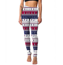 Load image into Gallery viewer, Christmas Leggings  Fashion Milu Deer Printing Festival Ultra Soft Brushed Pants Ankle Length Black Deals
