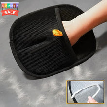Load image into Gallery viewer, Static Pet Hair Removal Gloves - Grooming &amp; Deshedding Gloves for Dogs Cats - Works on Sofa Carpet Clothes - Multi-Surface Brush

