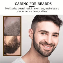 Load image into Gallery viewer, 【Moisturizing and Oil-Controlling for All Seasons, Instantly Moisturizes and Softens】1.01 oz Men's Beard Care Oil: Use Once to Make Beard Smooth, Strong, Nourish the Roots, Provide Long-Lasting Hydration, and Leave a Last
