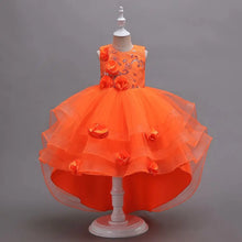 Load image into Gallery viewer, Trailing Princess Party Girls Dress
