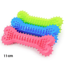 Load image into Gallery viewer, Dog Teething Toy Chew Stick Bite Resistant Fun Leak Proof Food Toy Pet Teether Cleaner Stick
