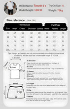 Load image into Gallery viewer, men's sports suit summer fashion street short sleeved sports suit trendyprinted pattern embellishmentThree colors to choose from
