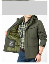 Load image into Gallery viewer, Waterproof Hooded Tactical Field Jacket
