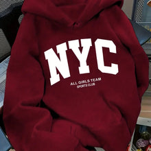 Load image into Gallery viewer, New York Team Navy Blue Zip Hoodie (Fall/Winter)
