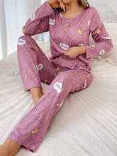 Load image into Gallery viewer, Cloud Print Lounge Pajama Set
