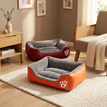 Load image into Gallery viewer, Pet Large Dog Bed Warm House Sleeping Bed Long Hair Plush Cat Dog Mat Warm Cushion Washable Soft Kennel Bed for Indoor Pets
