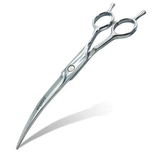 Load image into Gallery viewer, Pet Grooming Scissors   7inch Right and Left Hand Curved Scissors For Dog Grooming
