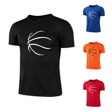 Load image into Gallery viewer, 2025 Men's Exercise Training T-shirts Summer Outdoor Casual Sport Running Short Sleeved Top Gym Fitness Tees Basketball Jersey
