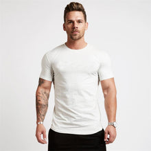 Load image into Gallery viewer, Men's Muscle Sports T-Shirts Fashion Tees Tops Short Sleeve Athletic Workout Gym Clohting Slim Fit T Shirts for Men

