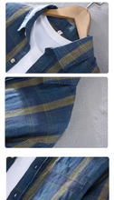 Load image into Gallery viewer, Plaid Casual Overshirt Men
