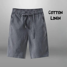 Load image into Gallery viewer, Cotton Linen Casual Beach Shorts
