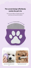 Load image into Gallery viewer, Pet Grooming Comb - Flea Comb for Cats &amp; Dogs, Curved Design for Face &amp; Body, Mini Detangling Brush for Pets
