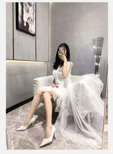 Load image into Gallery viewer, Women High Heels Sexy Beading Shoes Female 2024 New Red Velvet Pumps Pointed Toe RetroThin Heel Party Wedding Shoes Wholesale
