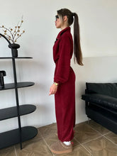 Load image into Gallery viewer, Jumpsuit Women 2026 New Fashionable Long Sleeved Jumpsuit for Women's Casual Half Open Collar Elastic Waist Jumpsuit
