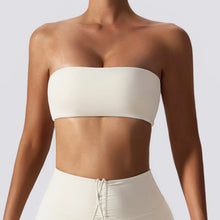 Load image into Gallery viewer, Sports Bra Sport Top Woman Gym Underwear Strapless Bustier Breathable Elastic Workout Tops Fitness Training Brassiere Yoga Bras
