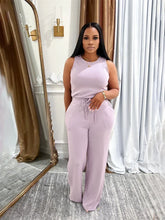 Load image into Gallery viewer, Solid Casual Jumpsuit for Women Sleeveless Drawstring High Waist One Pieces Rompers and Jumpsuits Summer Outfits Combinaison
