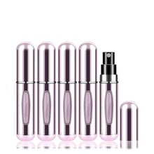 Load image into Gallery viewer, 1/5Pcs Travel Perfume Bottle Refillable Portable Mini Atomizer Spray Refill Bottle Women Pocket Dispenser Cologne Sprayer 5ml
