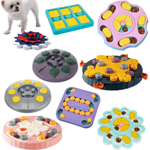Load image into Gallery viewer, Dog Puzzle Toys Slow Feeder Interactive Increase IQ Food Dispenser Non-Slip Slowly Eating Bowl Cat Dogs Food Games
