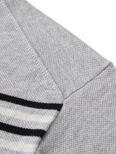 Load image into Gallery viewer, Oversize Striped Knit Summer Polo
