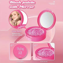 Load image into Gallery viewer, Children's Makeup Toy Set Simulated Beauty Makeup Box Set No Smearing No Liquid 10 Piece Non-toxic Set (Non Real Makeup)
