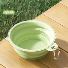 Load image into Gallery viewer, Foldable Silicone Dog Bowl Pet Outdoor Travel Portable Folding Cat Food Water Large Capacity Container Feeding Bowl Pet Supplies
