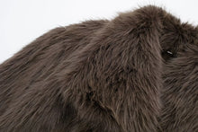 Load image into Gallery viewer, HH 2024 Women 's Vintage Soild Faux Fur Coat Turn-down Collar Long Sleeve Warm Plush Wool Coats Lady Winter Autumn Outwear
