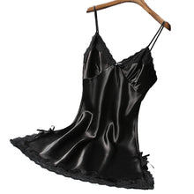 Load image into Gallery viewer, Lace V Neck Mini Nightgown
