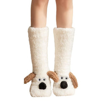 Load image into Gallery viewer, Cozy Dog Winter Floor Socks
