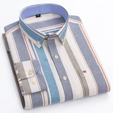 Load image into Gallery viewer, Oxford Striped Cotton Casual Shirt
