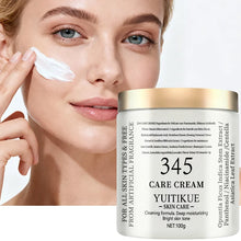 Load image into Gallery viewer, YUITIKUE 345 Care Cream 100g - 3-in-1 Formula: Firms, Deeply Hydrates &amp; Brightens, For All Skin Types, Natural Ingredients
