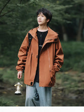 Load image into Gallery viewer, Plus Size Waterproof Bomber Jacket
