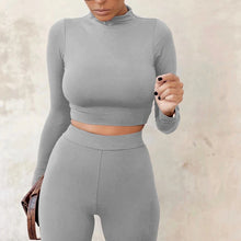 Load image into Gallery viewer, Winter Autumn Women's Yoga Set Gym Workout Fitness Set
