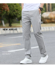 Load image into Gallery viewer, Men's High-Quality Chinos -Cotton Casual Trousers - Breathable Straight Pants (Sizes W28-w40)
