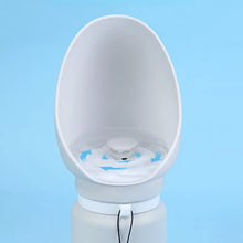 Load image into Gallery viewer, Pet Travel Water Bottle: Collapsible Dog Water Dispenser with Drinking Tray - Portable Leak-Proof Outdoor Hydration Solution
