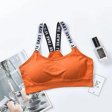 Load image into Gallery viewer, Women Sexy Sports Bra Tops For Gym Top Fitness Yoga Female Pad Sportswear Vest Tank Tops Sport Push Up Sports Bras Underwear
