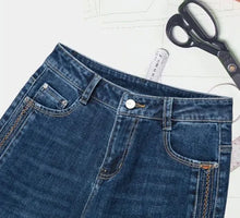 Load image into Gallery viewer, Trousers New In High Waist Shot Wide Leg Womens Jeans 2025 Korean Style Cool Unique Vibrant Stretched Xxl Denim Pants for Women
