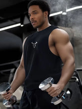 Load image into Gallery viewer, Gym Bodybuilding Workout Muscle Tank Top Summer Cool Quick-Dry Breathable Sleeveless T-Shirts Men Fitness Running Sport Singlets
