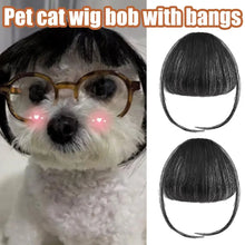 Load image into Gallery viewer, Cat Wig Accessories Dog Headdress Funny Costume Puppy Cosplay Dress Up Cute Pet Wig Cosplay Funny Props Puppy Costumes Supplies
