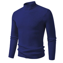 Load image into Gallery viewer, Striped Mock Neck Pullover
