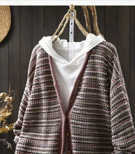 Load image into Gallery viewer, Loose Knit Winter Cardigan Sweater
