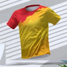 Load image into Gallery viewer, Men's T-shirts Sport Running T-shirt Men Quick-drying Breathable Short Sleeve Round Neck Gym Top Outdoor Workout Men Clothing
