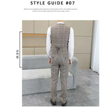 Load image into Gallery viewer, Three Piece Wedding Business Suit
