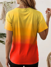 Load image into Gallery viewer, Vibrant Gradient Streetwear Summer Tee

