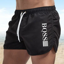 Load image into Gallery viewer, Summer Shorts Men Fast Drying Swim Shorts Breathable Net Fast Drying Surf Beach Pants Men's Fitness Pants Elastic Waist Shorts
